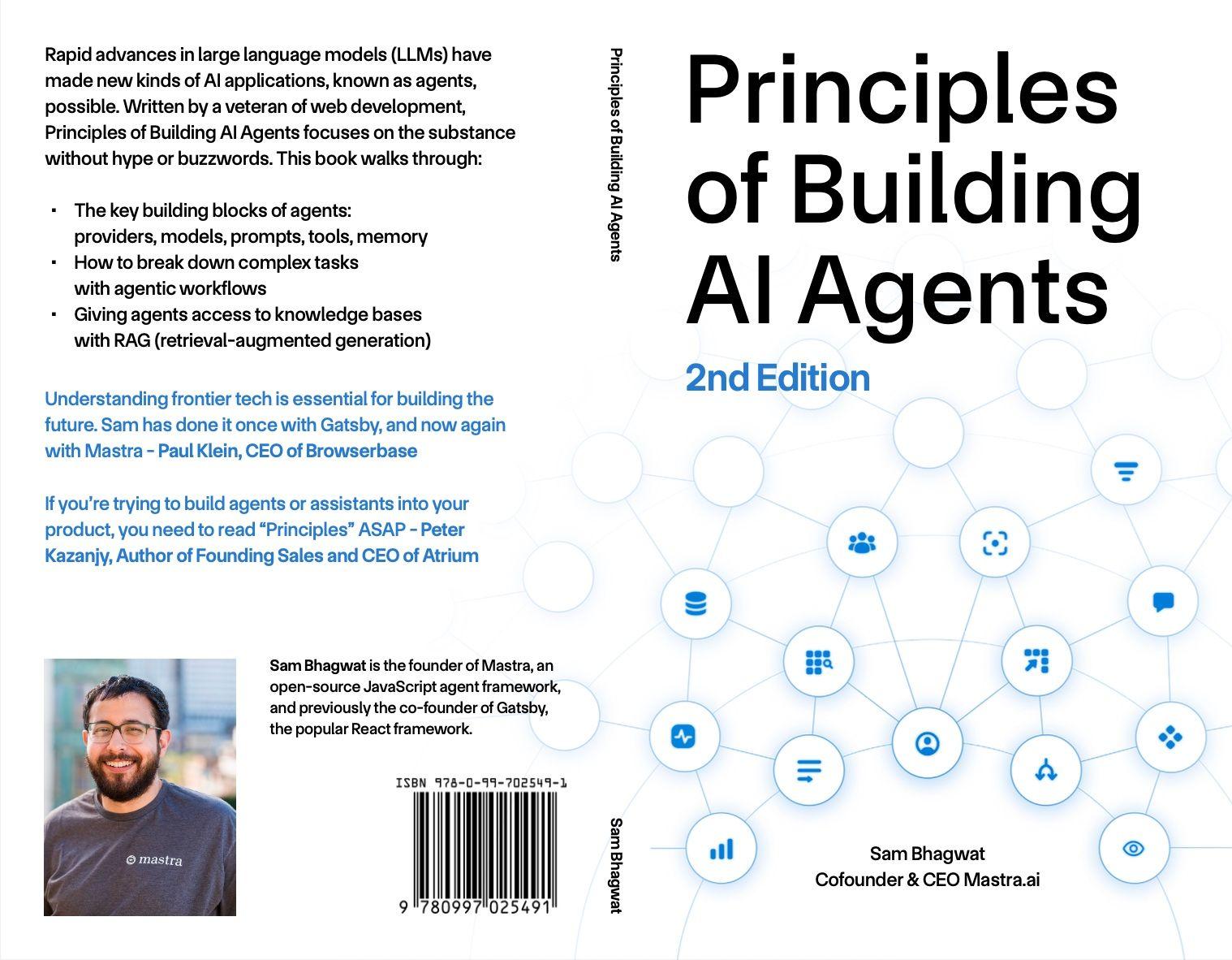 Image of Sam Bhagwat, author of «Principles of Building AI Agents»