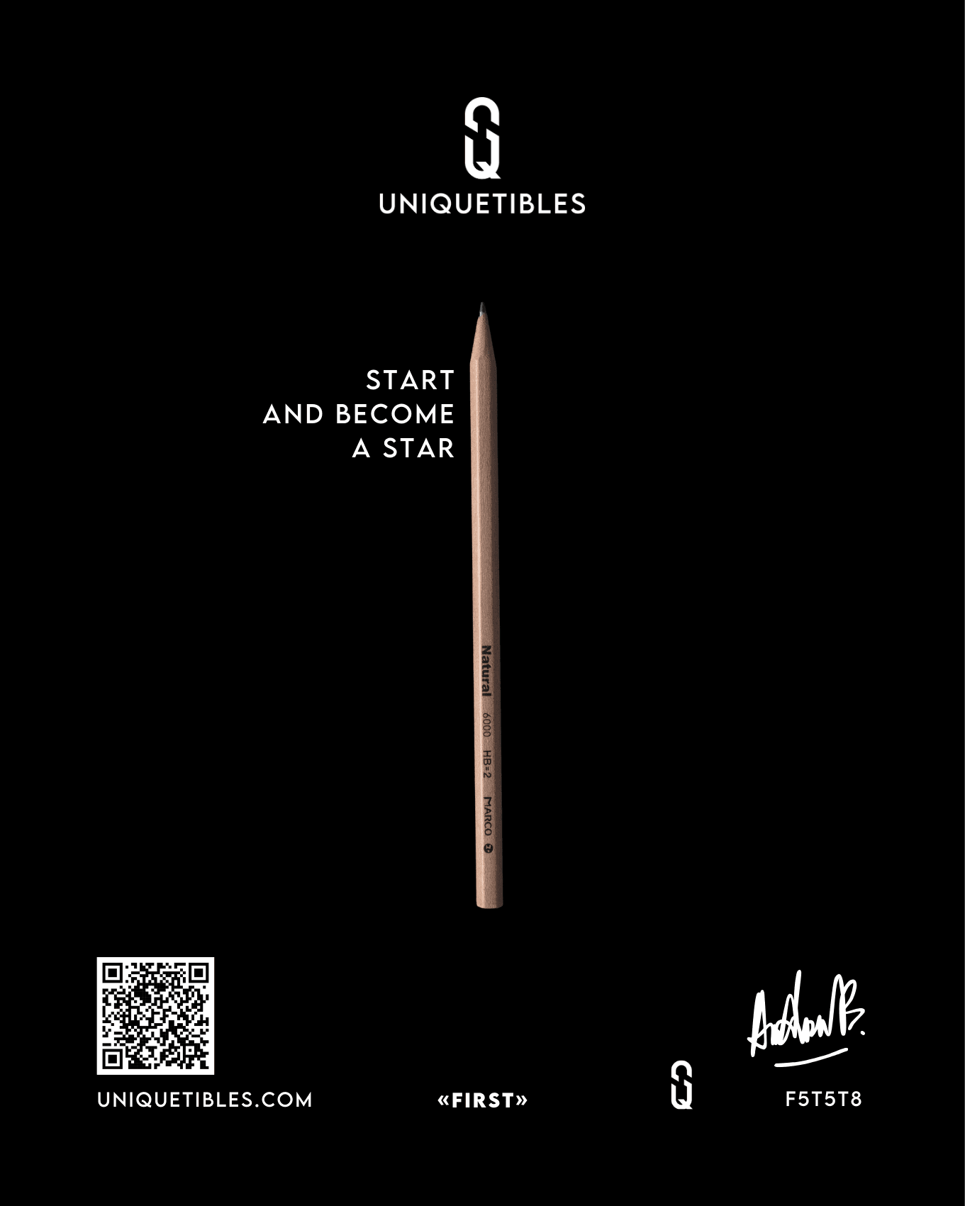 Image of «First» (Authorial Poster)