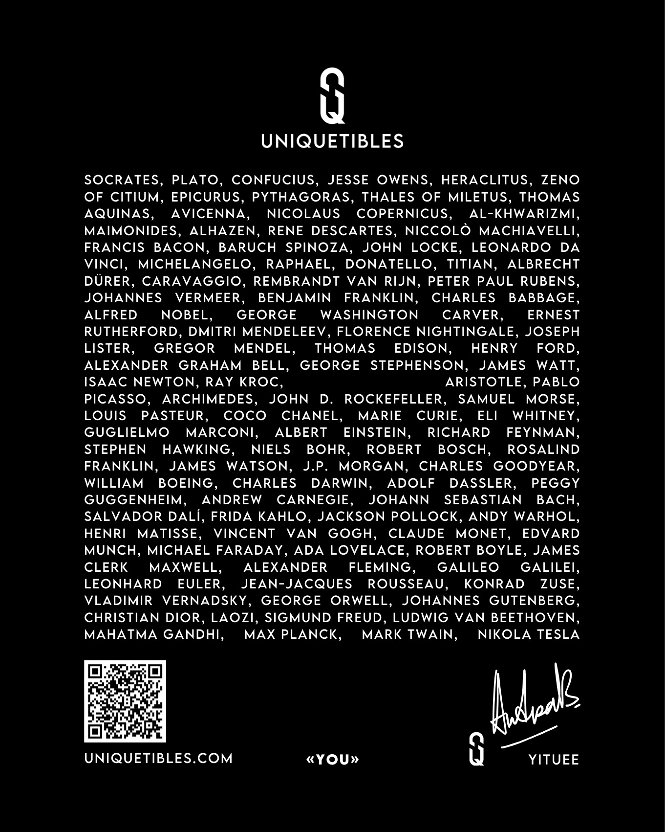 Image of «You» (Authorial Poster)